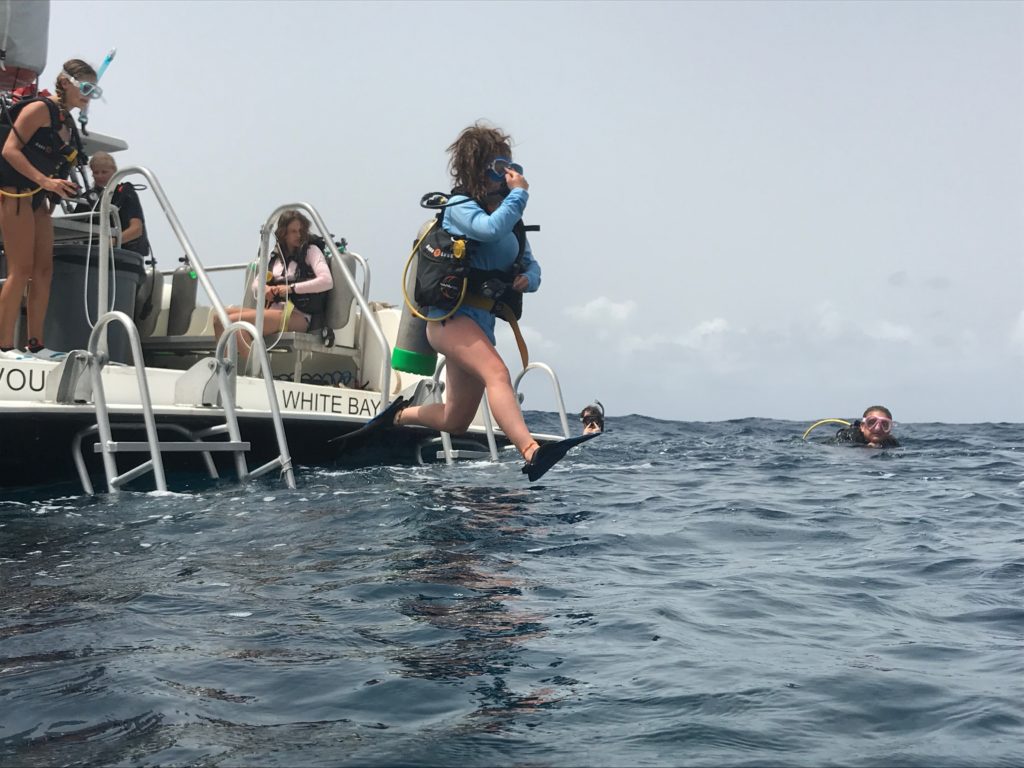 Record Certifications Summer of 2018 Sail Caribbean Divers