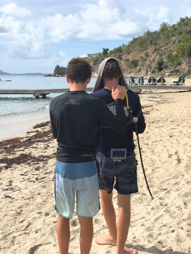 Record Certifications Summer of 2018 Sail Caribbean Divers